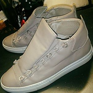 Mens balenciaga leather arena